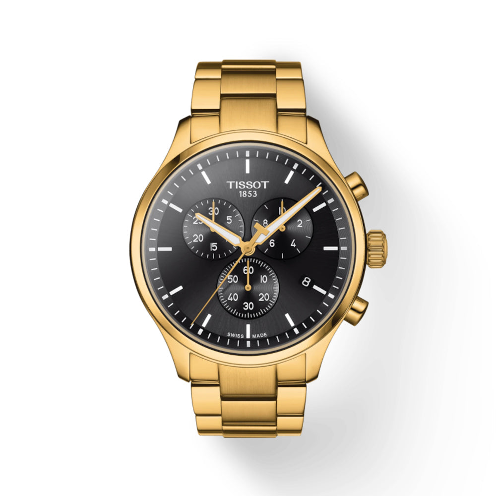 Tissot Chrono 45mm XL Classic Quartz Chronograph Watch