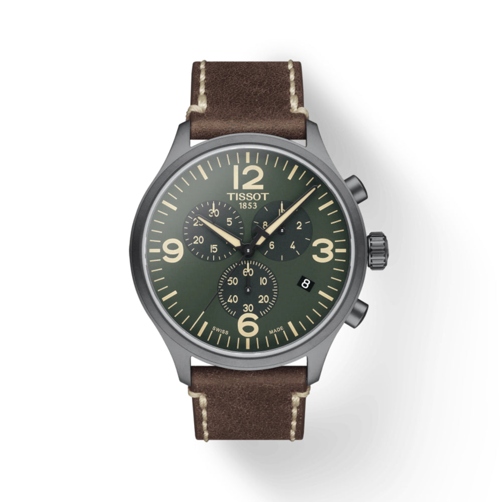 Tissot Chrono 45mm XL Classic Quartz Chronograph Watch