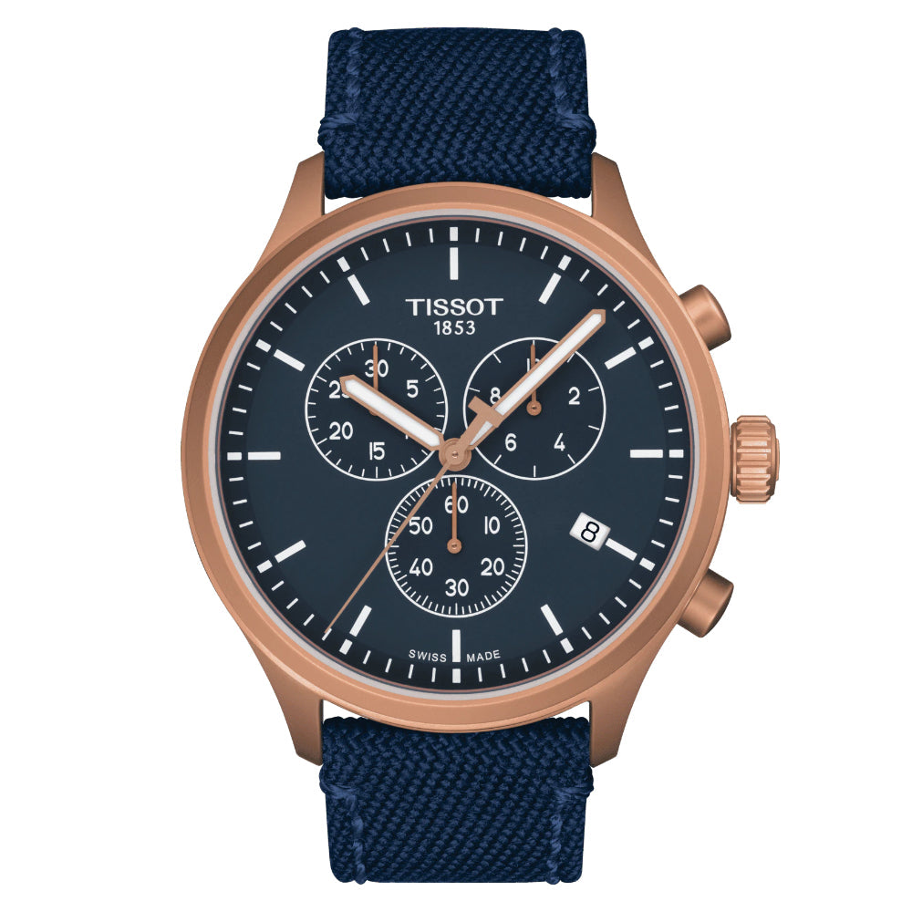 Tissot Chrono 45mm XL Classic Quartz Chronograph Watch