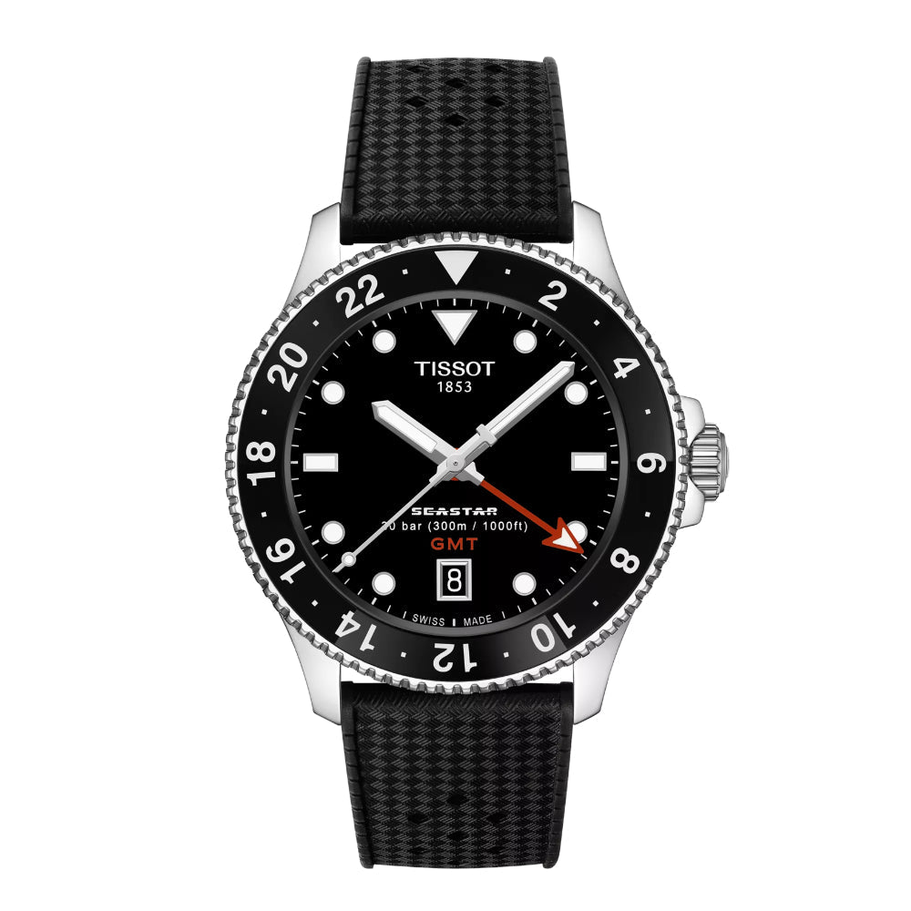 Tissot Seastar 1000 Quartz GMT 40mm Watch
