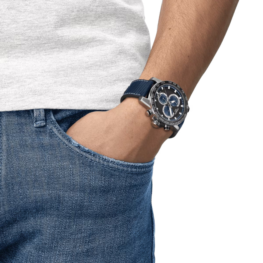 Tissot Supersport Chrono 45.5mm Quartz, Blue