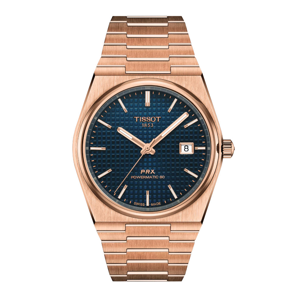 Tissot PRX Powermatic 80 40mm Rose-Tone Automatic Watch