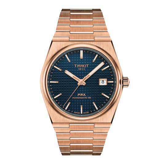 Tissot PRX Powermatic 80 40mm Rose-Tone Automatic Watch