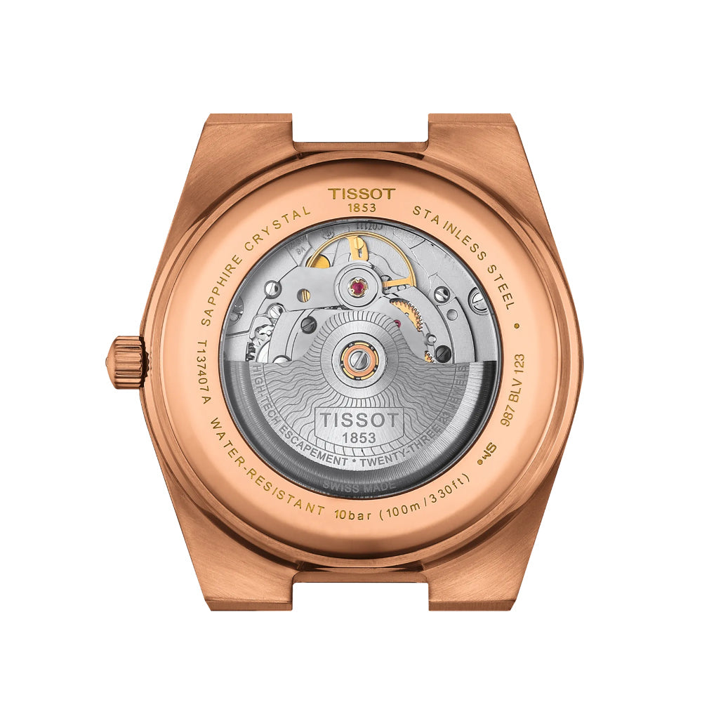 Tissot PRX Powermatic 80 40mm Rose-Tone Automatic Watch